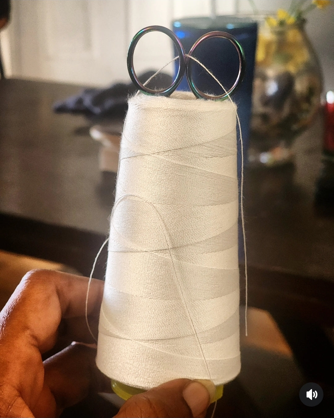 Premium Waistbead Thread — White Spool